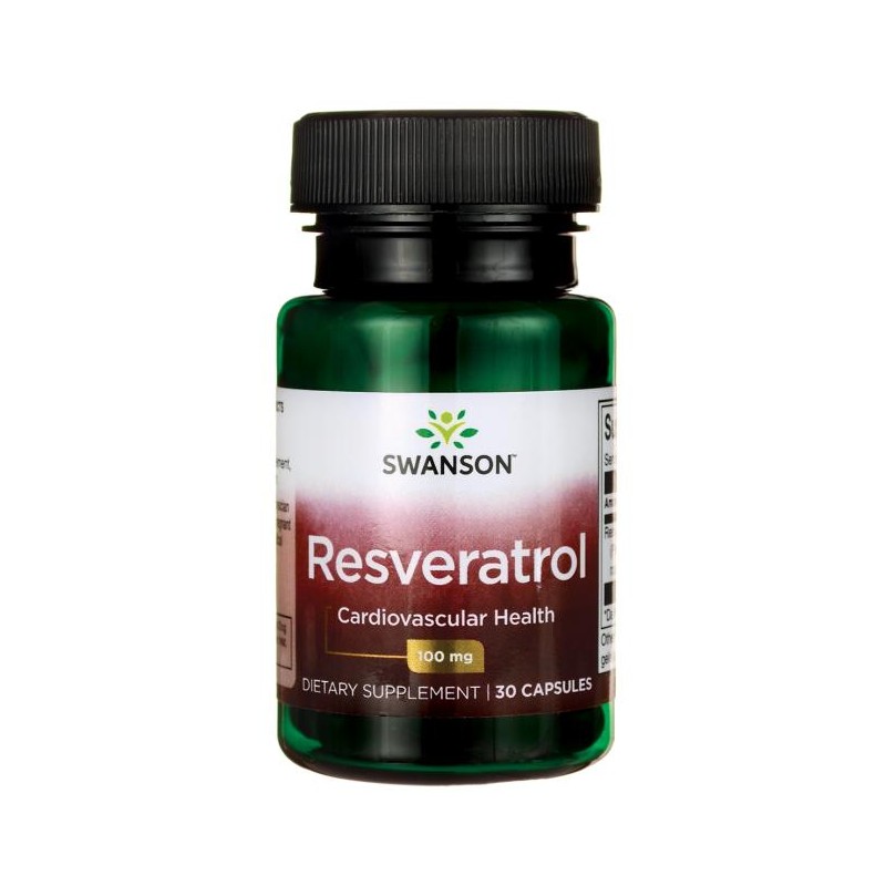 Food supplement Resveratrol, Swanson, 100mg, 30 capsules