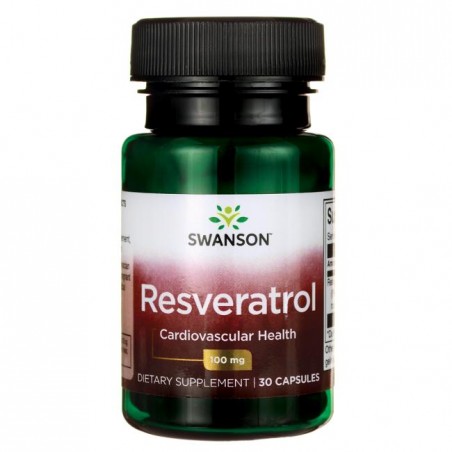 Food supplement Resveratrol, Swanson, 100mg, 30 capsules