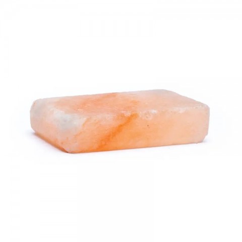 Прямоугольное мыло-дезодорант с гималайской солью и массажный камень