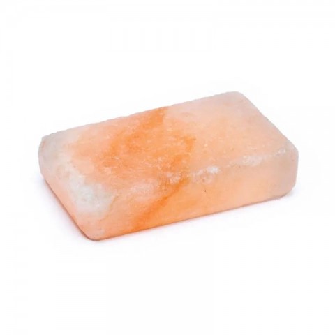 Прямоугольное мыло-дезодорант с гималайской солью и массажный камень